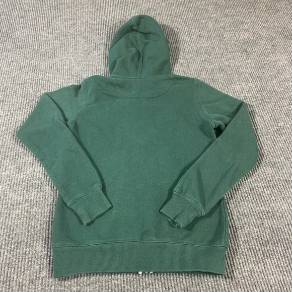 Nike Michigan State Spartans Hoodie Boys Medium Green Full Zip Sweatshirt Swoosh - Picture 11 of 13